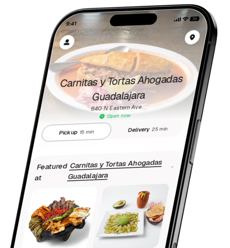 Carnitas y Tortas Ahogadas Guadalajara app preview