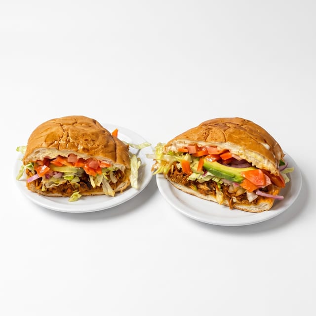 Torta de Pierna Adobada (Marinated Pork Leg Torta).